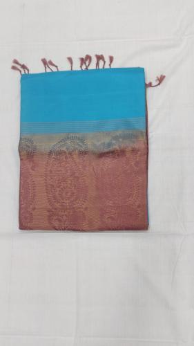 SOFT SILK SAREE WITH BLOUSE